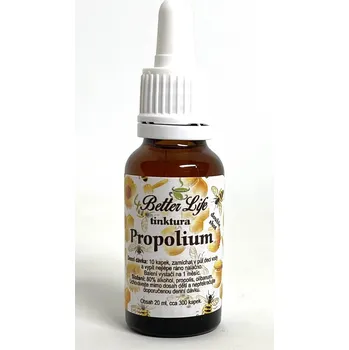 4betterlife Propolium, tinktura propolis a olibano, 20 ml