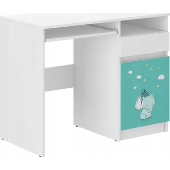 Dětský stůl Dětský psací stůl s rozkošným slůníkem 76x50x96 cm