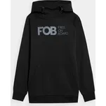 4F H4Z22-BLM021 DEEP BLACK Pánská mikina US M