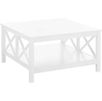 Konferenční stolek Beliani Lotta konferenční stolek bílý