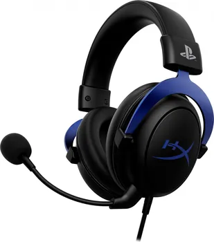 Sluchátka HyperX Cloud PS5-PS4 černá/modrá