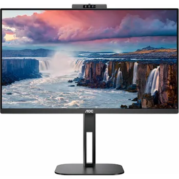 Monitor AOC LCD 24V5CW 23,8" IPS/1920x1080@75Hz/1ms/1000:1/20mil:1/300cd/HDMI/DP/4xUSB/USB-C/Webcam/Repro/Pivot/VESA