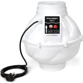 Příslušenství pro digestoř Ventilátor PRIMA KLIMA WHISPERBLOWER 1150 m3/h, 150/160 mm, 1-rychlost