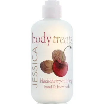 Tělový krém Jessica mýdlo na ruce a tělo Body Treats 245 ml Vůně: Třešňovo-muškátový oříšek