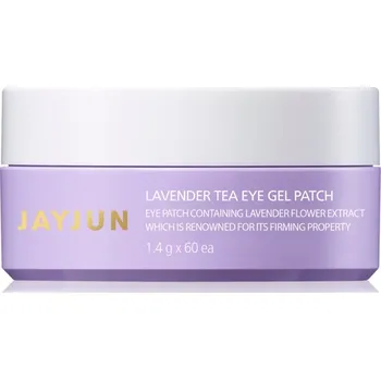 Péče o oční okolí Jayjun Eye Gel Patch Lavender Tea hydrogelová maska na oční okolí pro zpevnění pleti 60x1,4 g