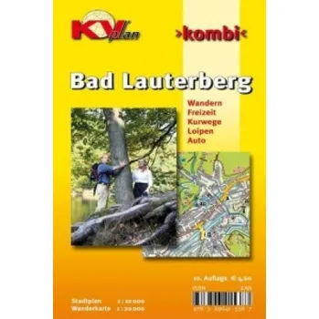 Bad Lauterberg, KVplan, Wanderkarte/Freizeitkarte/Stadtplan, 1:20.000 / 1:10.000 (DE)