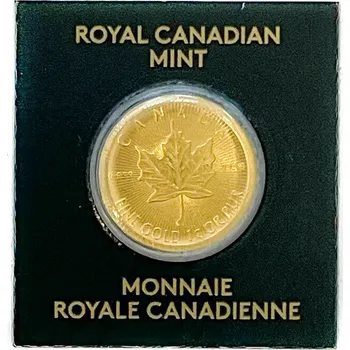Zlatá mince 1 g Maple Leaf Maplegram