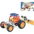 ostatní stavebnice MaDe Malý mechanik Traktor s příslušenstvím 4v1 161 dílků