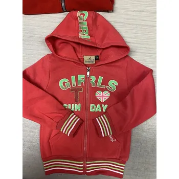 Dívčí mikina dívčí mikiny, velikost 110/116, Barva jako na obrázku 2, Střih s nápletem