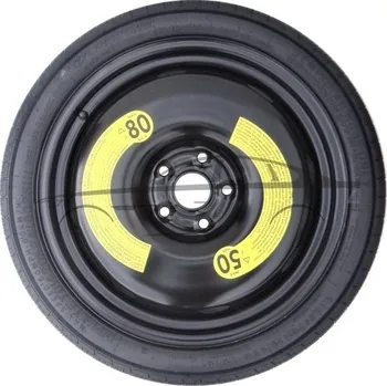 Plechové kolo Sada - Dojezdové kolo MERCEDES C-CLASS W203 R18 5x112x66,6 + gola klíč + hever + obal na hever