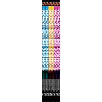 Zábavní pyrotechnika ŘÍMSKÁ SVÍCE 22R, 60cm ,MIX -POUZE OSOBNÍ ODBĚR