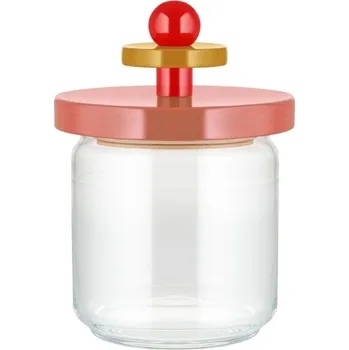 Dóza na potraviny Dóza na potraviny 100 COLLECTION 750 ml, růžová, sklo, Alessi - doprava zdarma od 2999 Kč