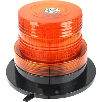 Maják Výstražný LED maják, montáž na magnet, oranžový, 12-24V (TT.14780)
