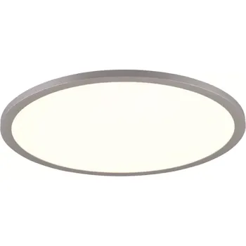 Trio Leuchten 641710287 YUMA - LED stmívatelné stropní svítidlo s nepřímým svícením RGB, dálkový ovladač, LED 20W + 3W RGB do stropu, Ø 40cm (Stropní kulaté LED RGB svítidlo, stmívatelné)