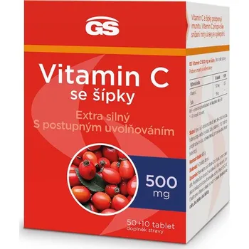 Green Swan Pharmaceuticals Vitamín C se šípky 500 mg