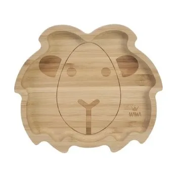 Talíř BamBam Bambusový talíř lev
