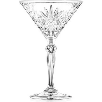 Sklenice RCR sklenice Melodia Martini 210 ml 6 ks