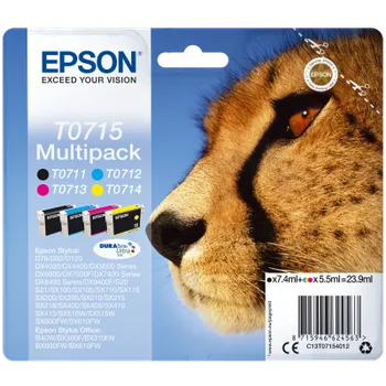 Tiskárna Epson Multipack 4-colours T0715 DURABrite UltraInk