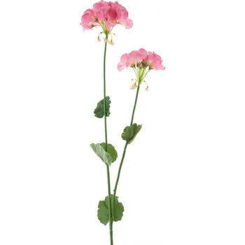umělá květina Umělá květina, Pelargonie (Pelargonium) růžová V95 cm (969027)