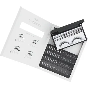 Umělé řasy Nanolash DIY Eyelash Starter Kit Harmony Umělé řasy pro domácí aplikaci - startovací sada