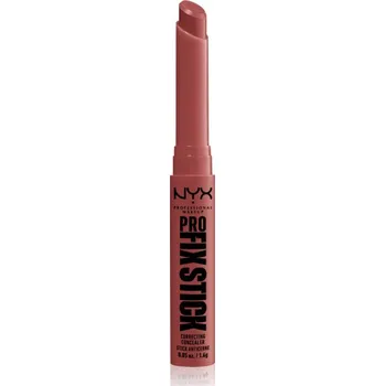 Korektor NYX Professional Makeup Pro Fix Stick korektor pro sjednocení barevného tónu pleti odstín 0.6 Brick Red 1.6 g