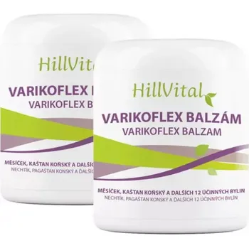 Masážní přípravek HillVital Varicoflex balzám dvojbalení 2x250 ml na křečové žíly