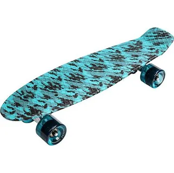 Skateboard Flip Multi plastový skateboard tyrkysová, varianta 40583