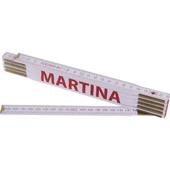 metr Levior Metr skládací 2m MARTINA (PROFI,bílý,dřevo)