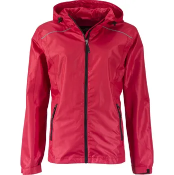 Dámská cargo bunda Dámská bunda JAMES NICHOLSON JN1117 RED/BLACK L