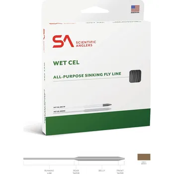 Muškařská šňůra Scientific Anglers Wet Cel Sink 2 WF-8-S
