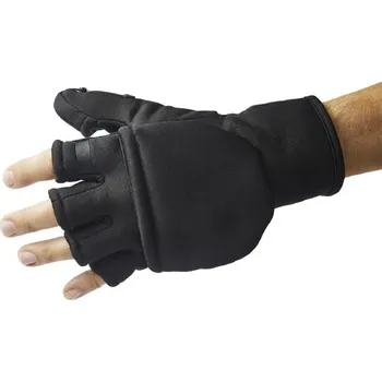 Rybářské oblečení Rukavice Geoff Anderson AirBear Weather Proof Half Finger Mitt Velikost L/XL