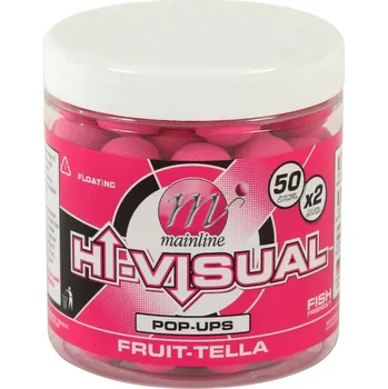 Boilies Mainline Plovoucí Boilie High Visual Mini Pop Up Purple Fruit-T 12 mm