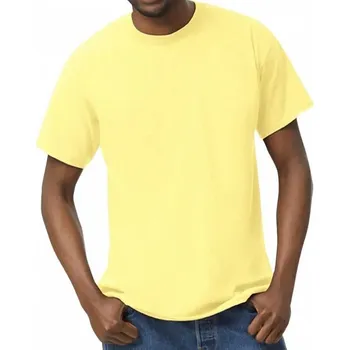 Pánské tričko Pánské těžké pracovní triko Gildan Heavy T 185g/m Barva: Pastelová žlutá, Velikost: 3XL G5000