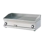 Grilovací deska 100x45 elektrická chromovaná hladká bez podestavby 400 V | RM - FTLT-610ETS