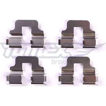 Přislušenství brzdového systému Sada příslušenství, obložení kotoučové brzdy TOMEX Brakes TX 43-76