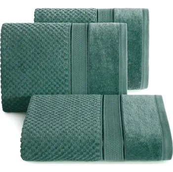 Ručník Velurový ručník JESSI - 04 tmavě zelený Rozměr ručníku: 30x50cm