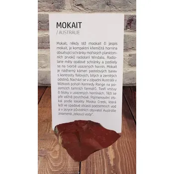 Sběratelství Kartička a minerál MOKAIT
