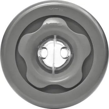 Vtoková tryska Duo 2x8mm ABS - Šedá (RAL 7037)