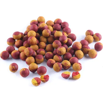 Boilies Krmiva Hulín Boilies Duplex Pikantní jahoda a kukuřice 20 mm 500 g