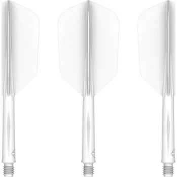 Příslušenství pro šipky Mission Letky Force 90 - Slim - Midi - White F4452