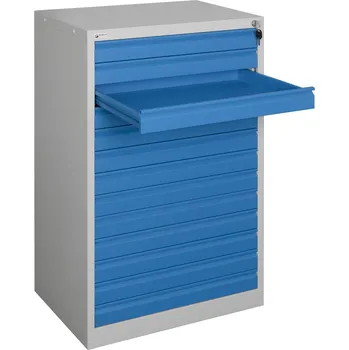 Skříňka na nářadí Dílenská zásuvková skříň - 13 zásuvek