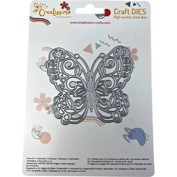 Řezačka papíru Creatissimo - vyřezávací šablona Motýl 93x82 mm