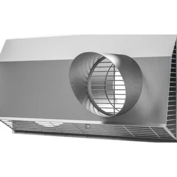 Větrací mřížka ZEHNDER fasádní mřížka DN160, do 300m3/h, kombinovaná, přívod venkovního vzduchu vlevo