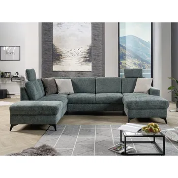 Sedací souprava Rohová sedací souprava do tvaru U LOLLAND Levý roh