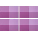 Prostírání ŠACHY fialová, sada 4 ks