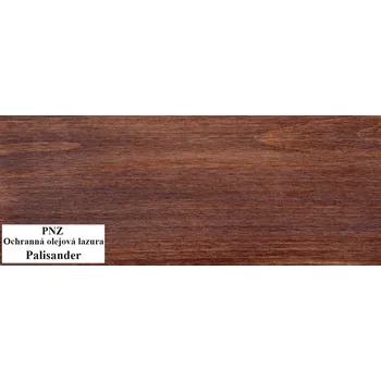lazura PNZ Ochranná olejová lazura Plus 0,75l Odstín: Palisander