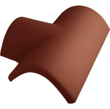 Betonpres Hřebenáč rozdělovací T 205 levý OPTIMAL červenohnědá