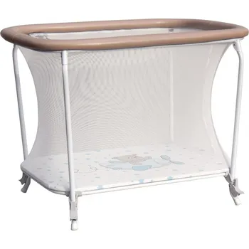 Dětská ohrádka Dětská skládací ohrádka - CARINO s modrou - Scarlett