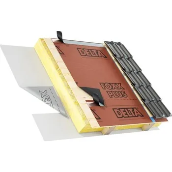 Krycí plachta Podstřešní hydroizolační fólie Dorken Delta FOXX PLUS / 75m2