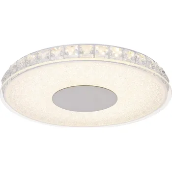 Globo 49336-16R | DENNI stropní svítidlo | LED | 16W | stříbrná | 30 cm |